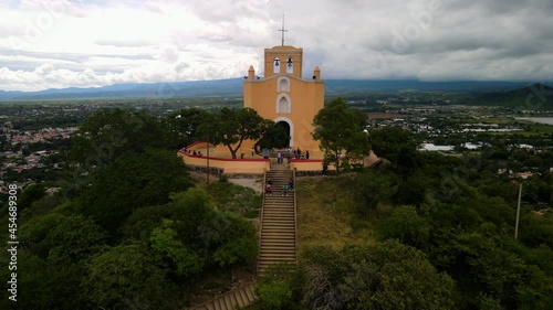 Remoteness view of chapel in Atlixco photo