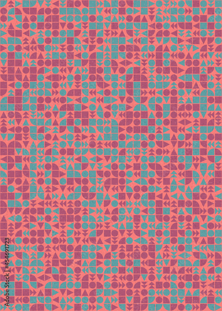 Abstract Geometric Pattern generative computational art illustration Abstract Geometric Pattern generative computational art illustration