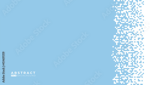 Blue vector abstract textured polygonal background. Blurry rectangular design. The pattern with repeating rectangles can be used for background.