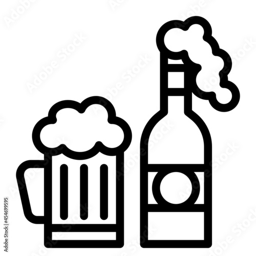 beer line icon