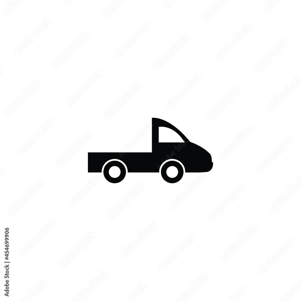 truck icon vector carriage  automobile sign