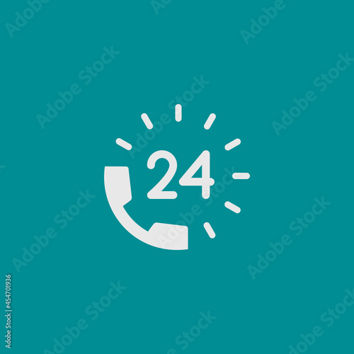 24 Hour helpline - Sticker