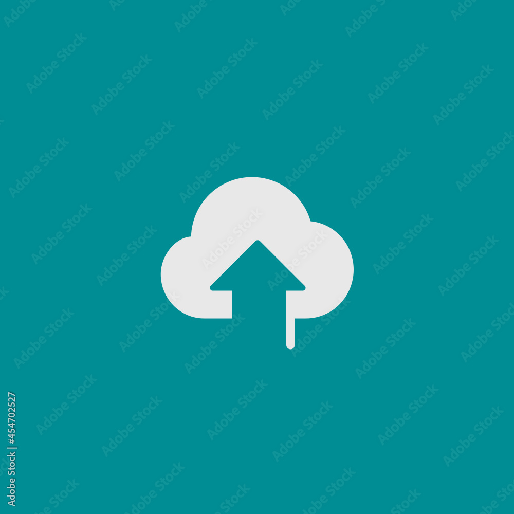 Upload Cloud - Sticker