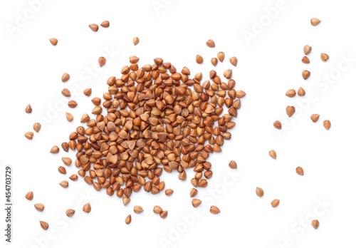 Buckwheat Isolated On White Background