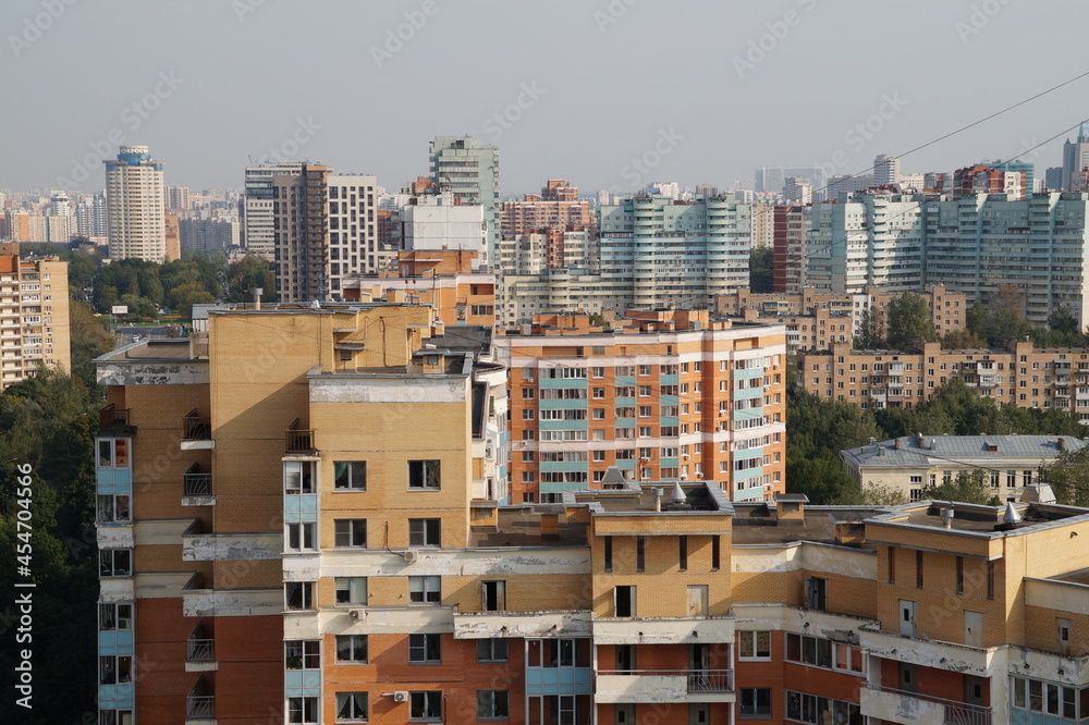 Moscow: view of the roofs