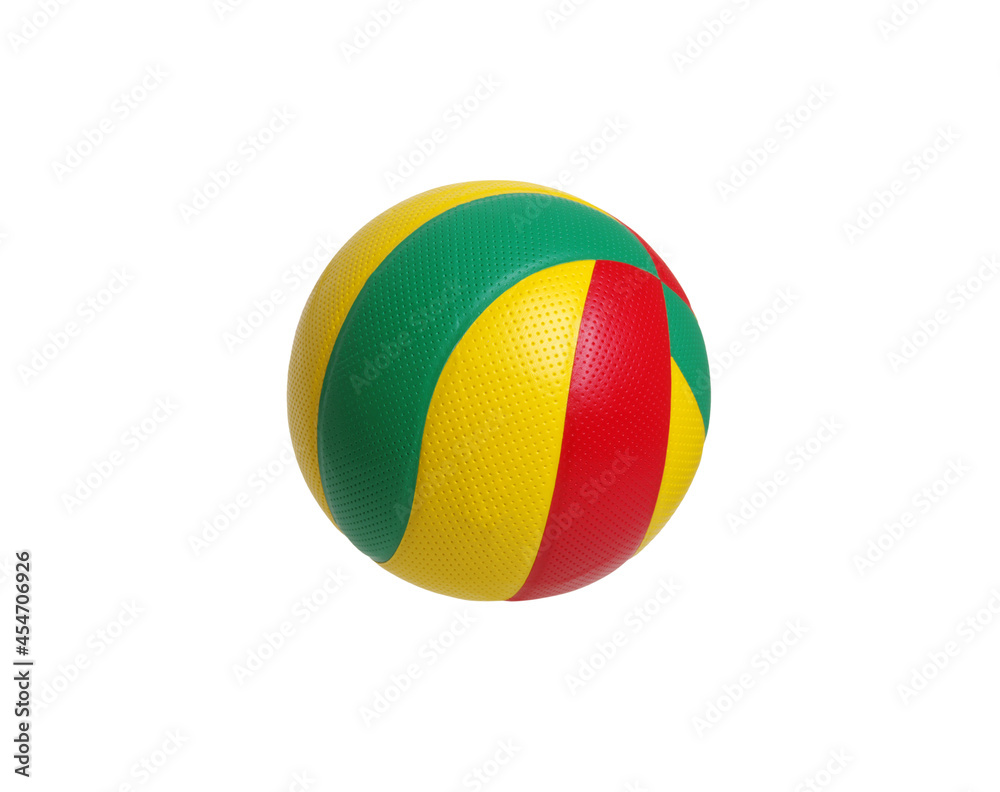 Colorful bal isolated on white