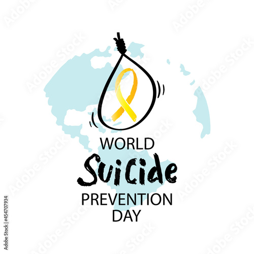 World Suicide Prevention Day. September 10. Poster concept.