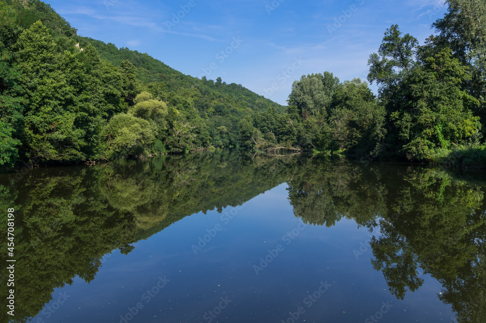 Dyje river near Znojmo, Czechia