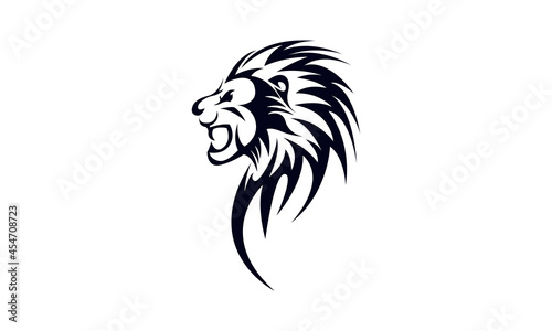 Lion Animal Logo Design Template