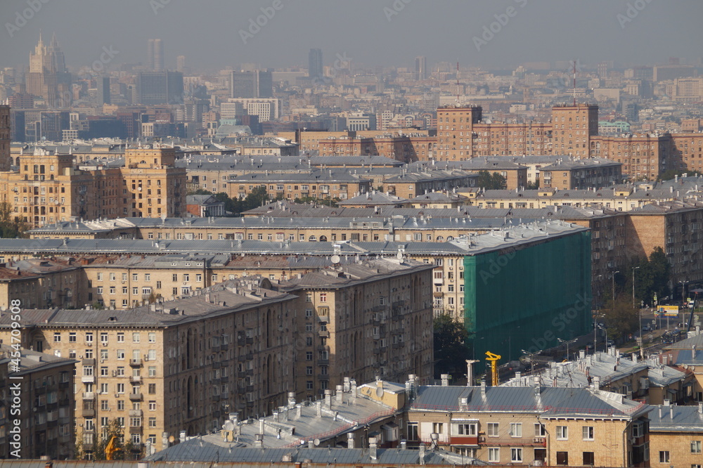 Moscow: view of the roofs
