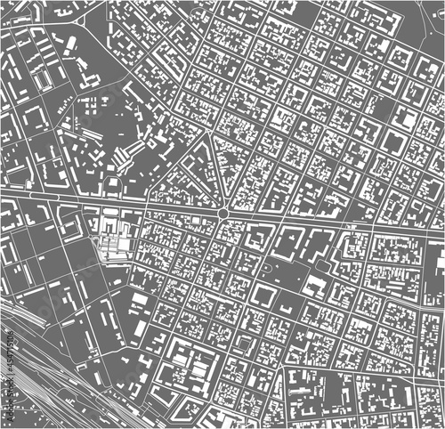 map of the city of Mykolaiv, Ukraine