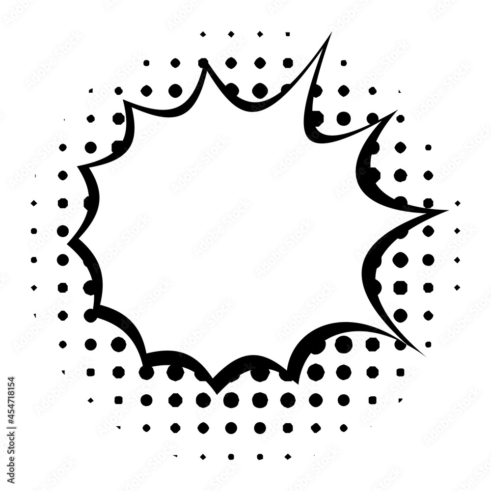 Obraz premium Comic retro background, vector. Abstract comic background for label and banner. Useful for pop art design and comic book. Creative art design, vector illustration
