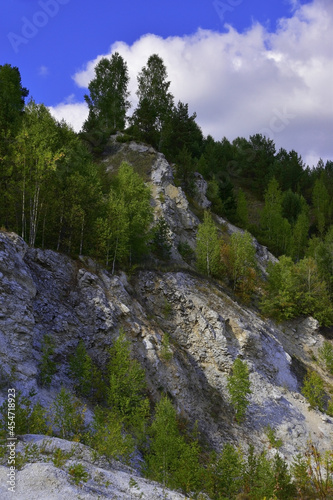 White rocks of Mount Kolomagina (Kolymaga).