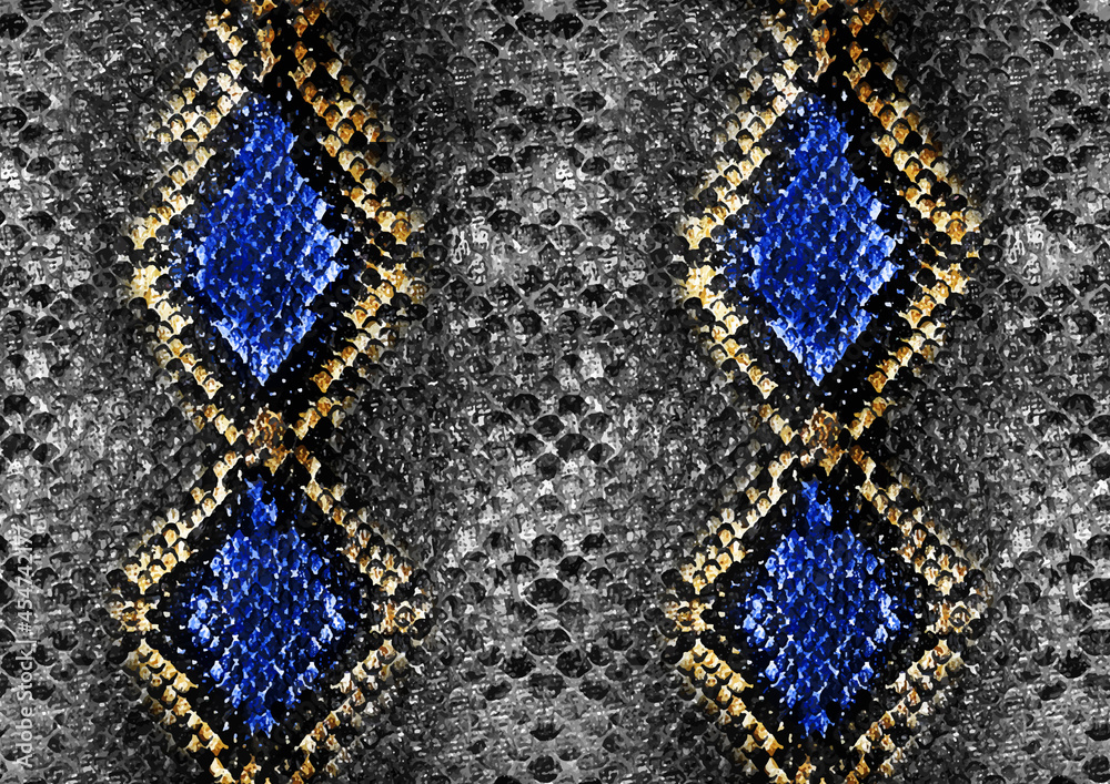 Snake skin color pattern animal skin color design for print seamless ...