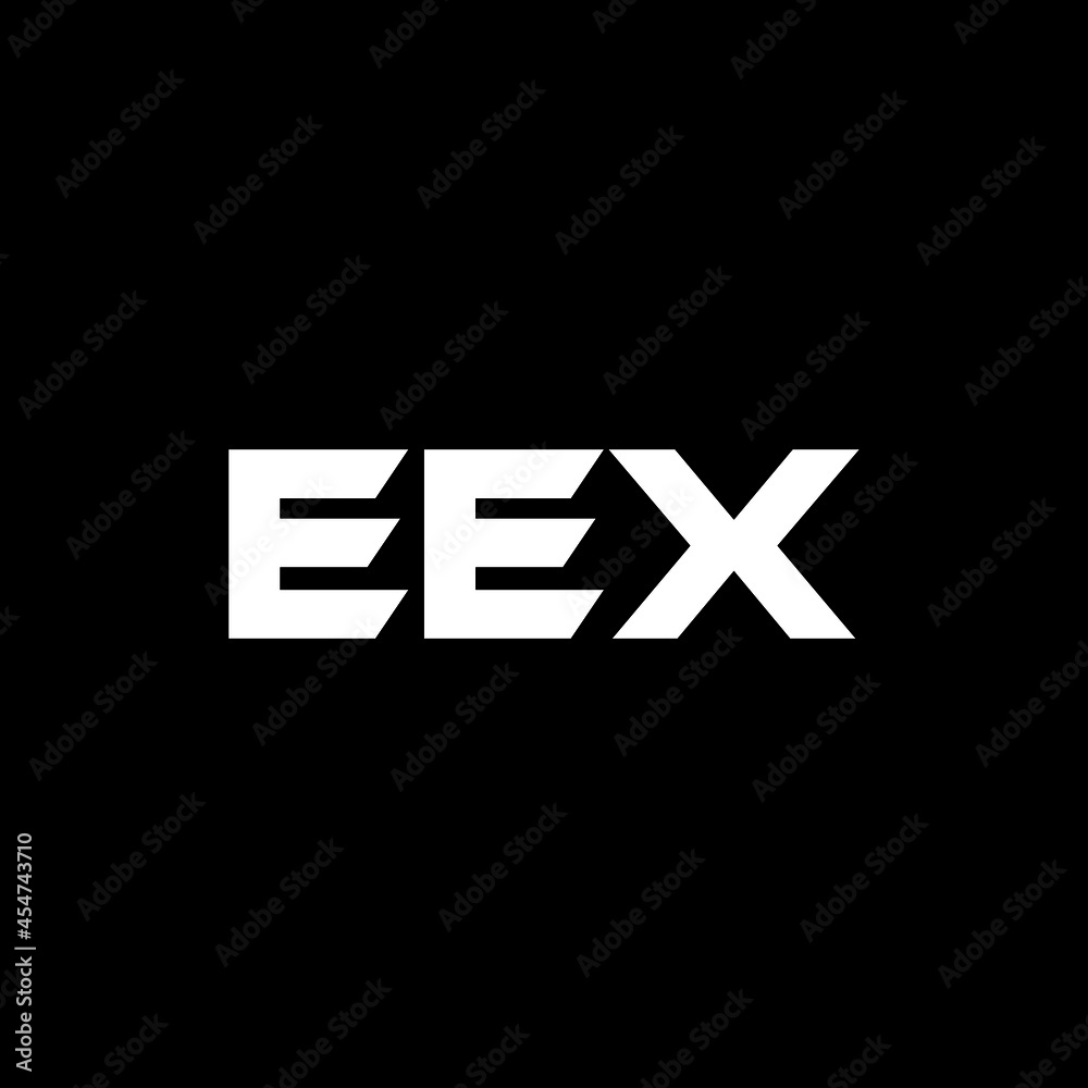 EEX letter logo design with black background in illustrator, vector logo modern alphabet font overlap style. calligraphy designs for logo, Poster, Invitation, etc. EEX letter logo design with black background in illustrator, vector logo modern alphabet font overlap style. calligraphy designs for logo, Poster, Invitation, etc.