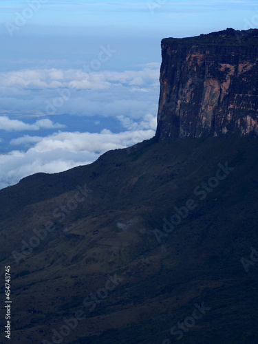 Face of Mount Roraima in Venezuela