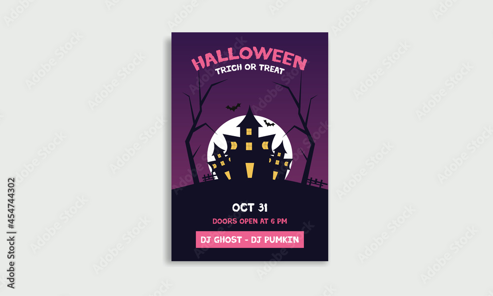 Halloween Flyer Design Template Halloween Flyer Design Template