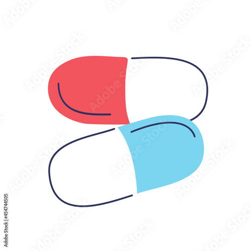 pill capsule illustration