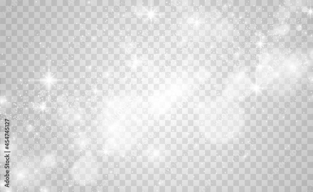 Beautiful sparks shine with special light. Vector sparkles on a transparent background. Christmas abstract pattern. A beautiful illustration for the postcard. The background for the image. Luminaries. Beautiful sparks shine with special light. Vector sparkles on a transparent background. Christmas abstract pattern. A beautiful illustration for the postcard. The background for the image. Luminaries.