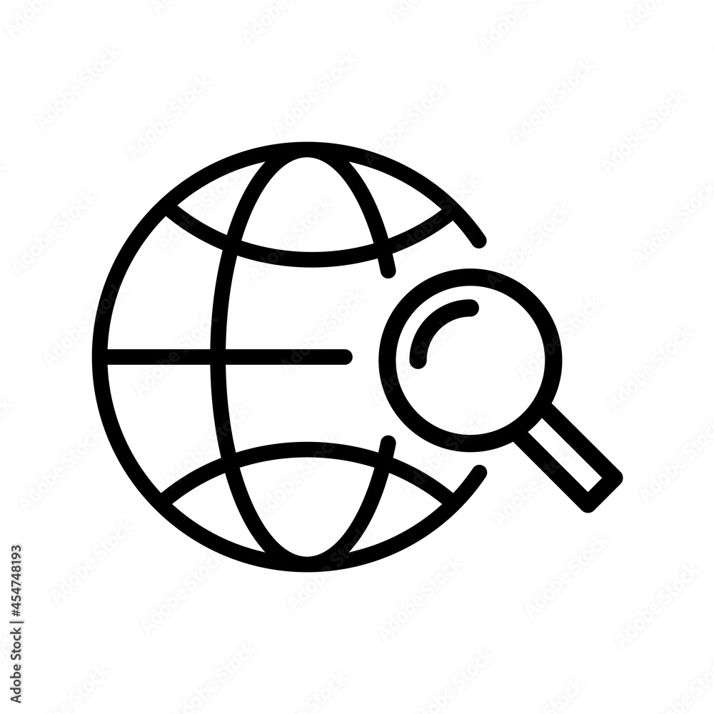 Set of world map vector line icons. Navigation illustration sign collection. Globe symbol. Set of world map vector line icons. Navigation illustration sign collection. Globe symbol.