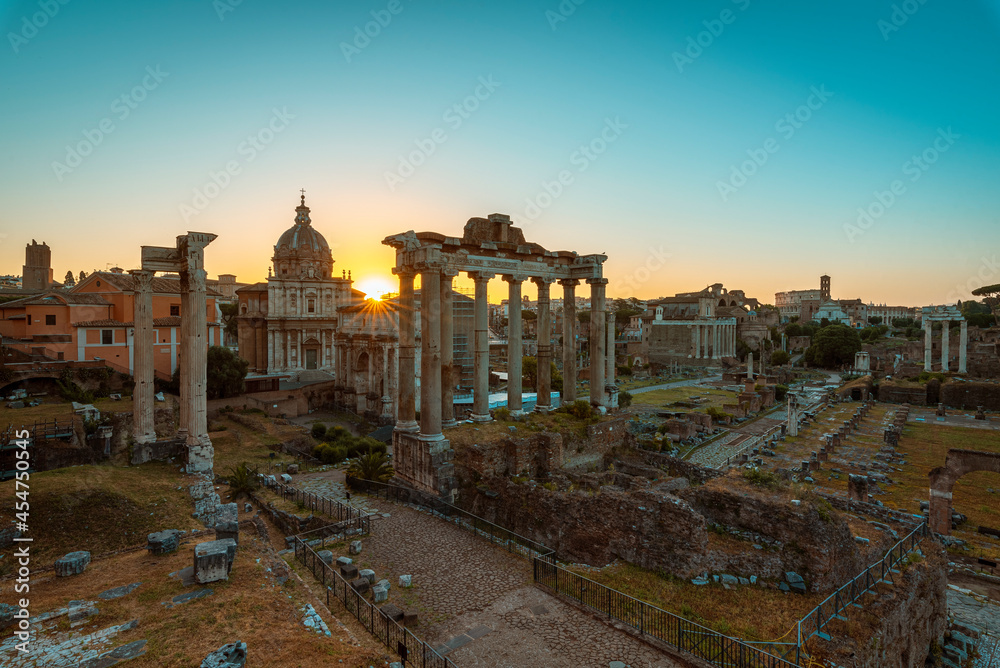 Roma alba al Foro Romano