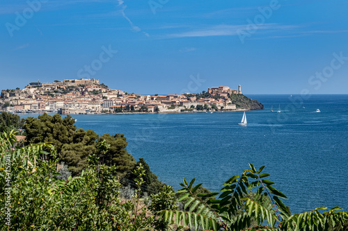 Fototapeta Naklejka Na Ścianę i Meble -  Panorama di Portoferraio, Elba