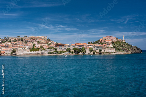 Fototapeta Naklejka Na Ścianę i Meble -  Panorama di Portoferraio, Elba
