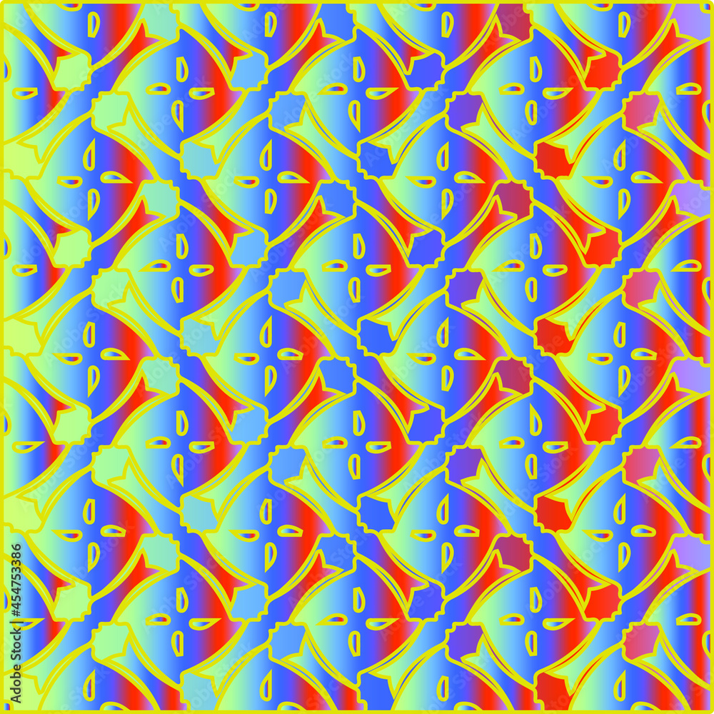 pattern with multicolored shapes.abstract background for children's parties. 