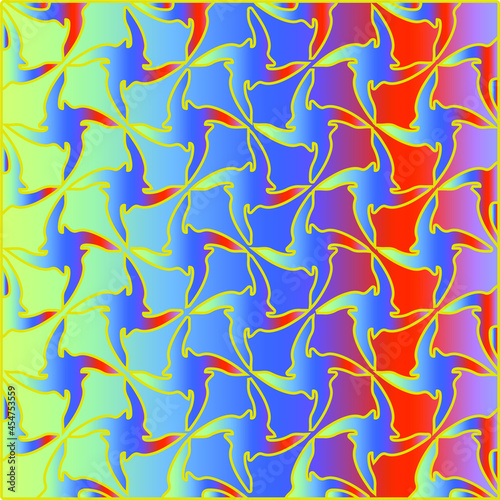 pattern with multicolored shapes.abstract background for children's parties. 