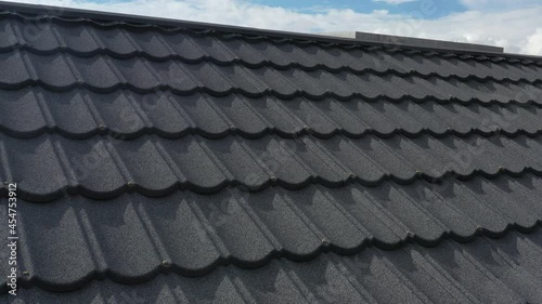 roof tiles on a roof