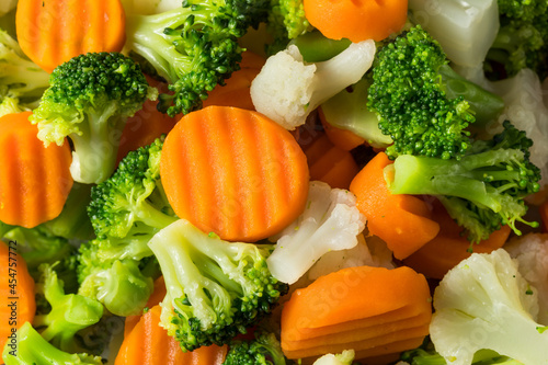Homemade Healthy Steamed Vegetables