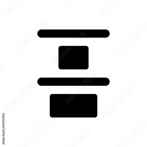 Align distribute icon