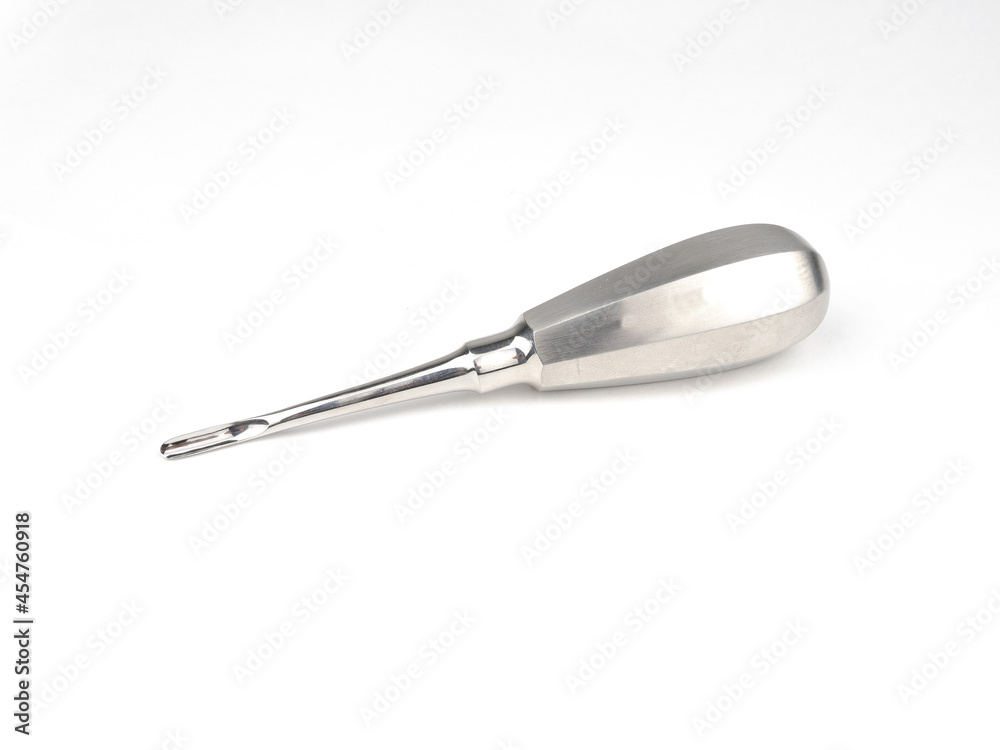 steel surgical blade on a white background steel surgical blade on a white background