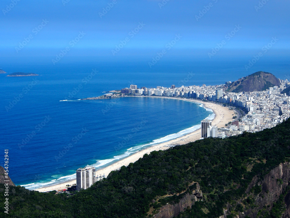 Rio de Janeiro - 10.05.2019: View of Rio de Janeiro from Sugarloaf Mountain