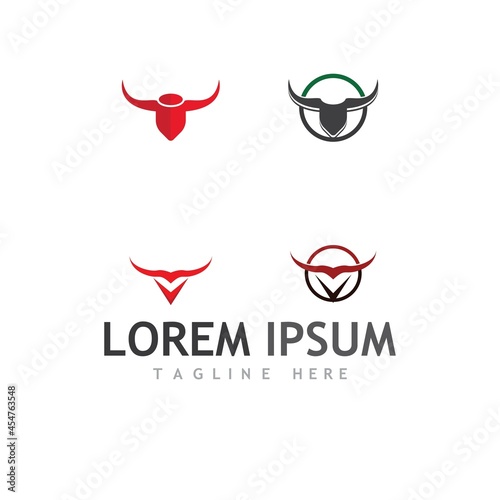 Taurus Logo Template vector icon illustration design