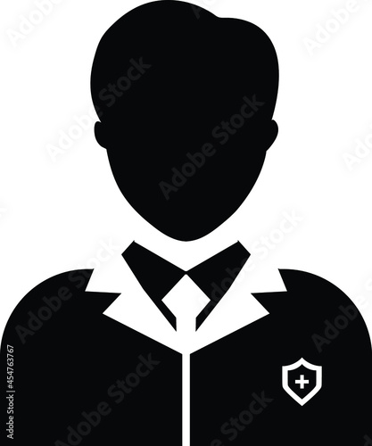 Pharmacist icon design graphic vector illustration 