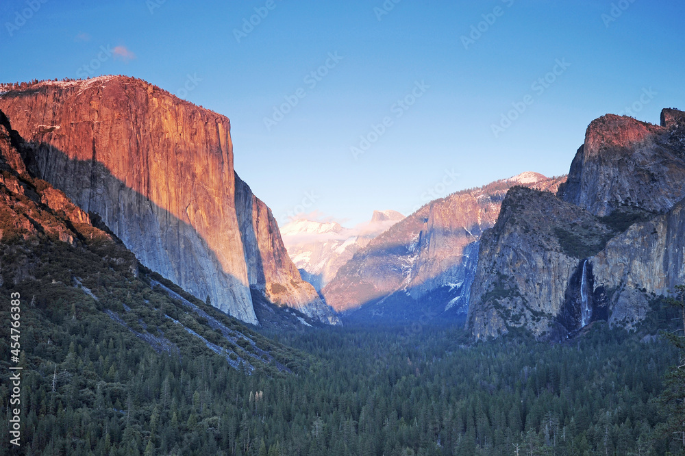 yosemite sunset