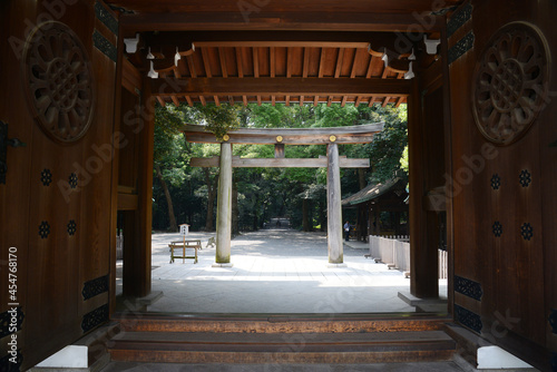 Canvas Print japansese shrine