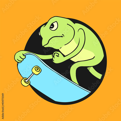 Skate frog draw
