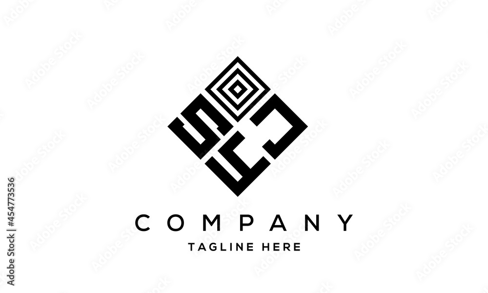 SJY square three latter logo vector SJY square three latter logo vector