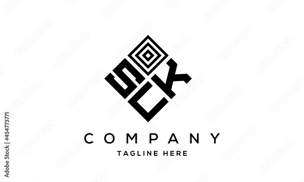 SKU square three latter logo vector SKU square three latter logo vector