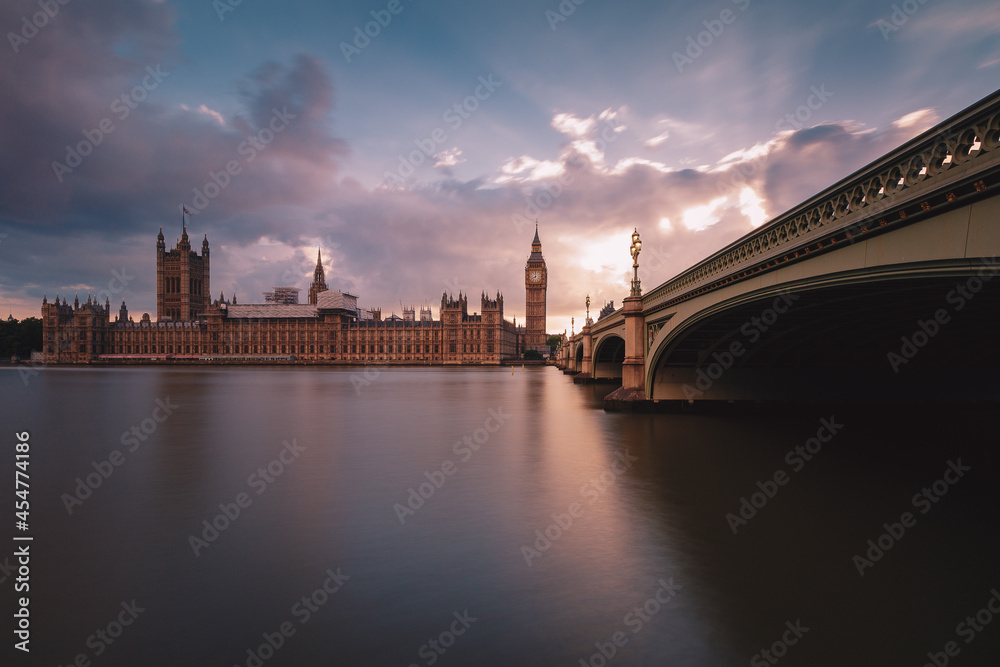 Fototapeta premium Big Ben Sunset 