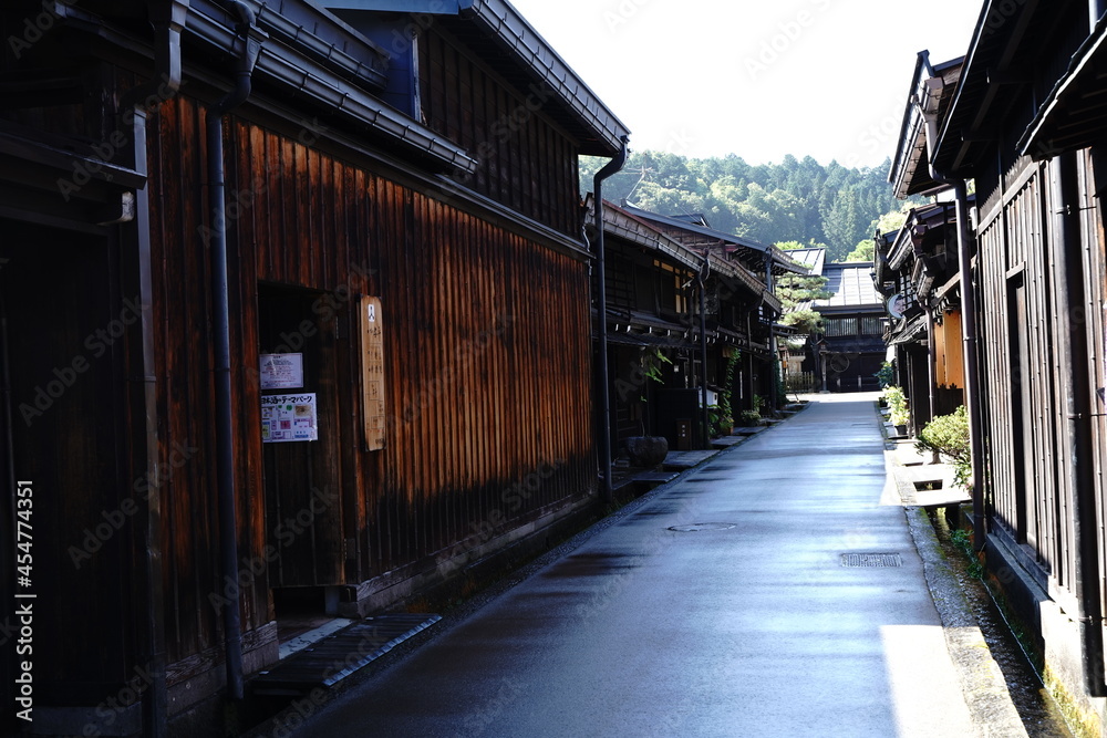 HIda Takayama, Gifu prefecture, Japanese old town. sightseeing spot.
