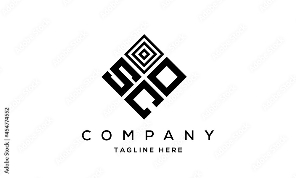 SOC square three latter logo vector SOC square three latter logo vector