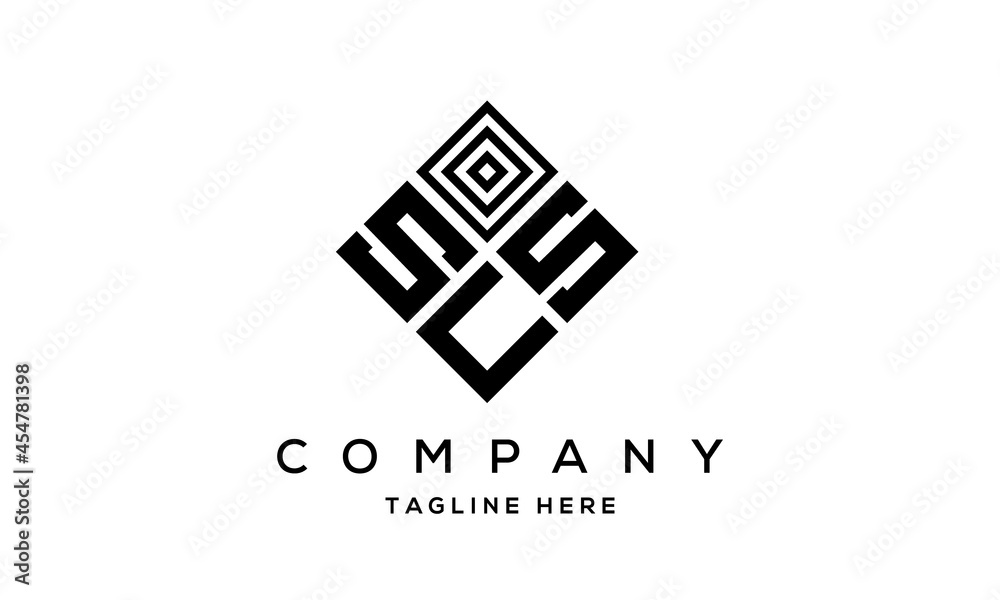 SSU square three latter logo vector SSU square three latter logo vector