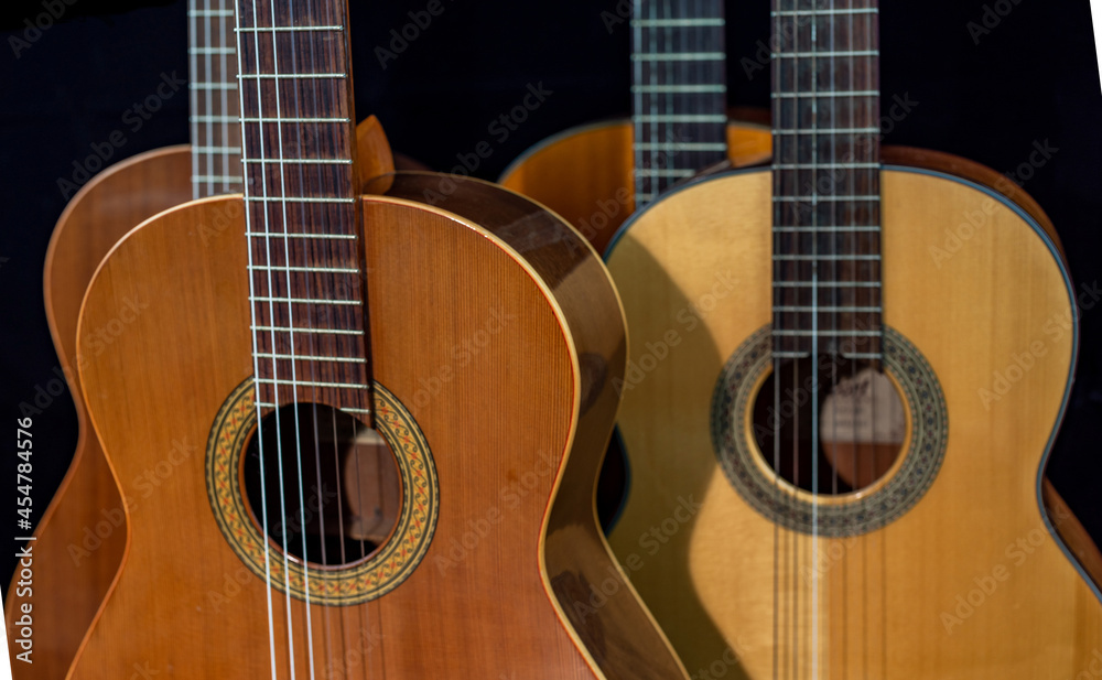 Spanish guitars for an instrumental concert concept