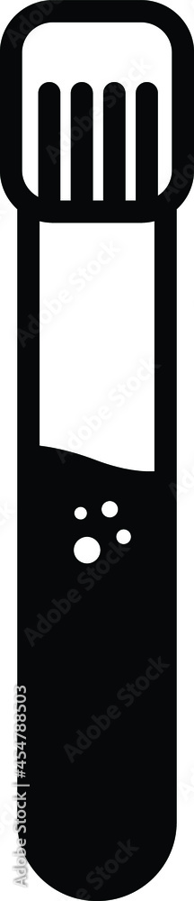 test tube icon design vector