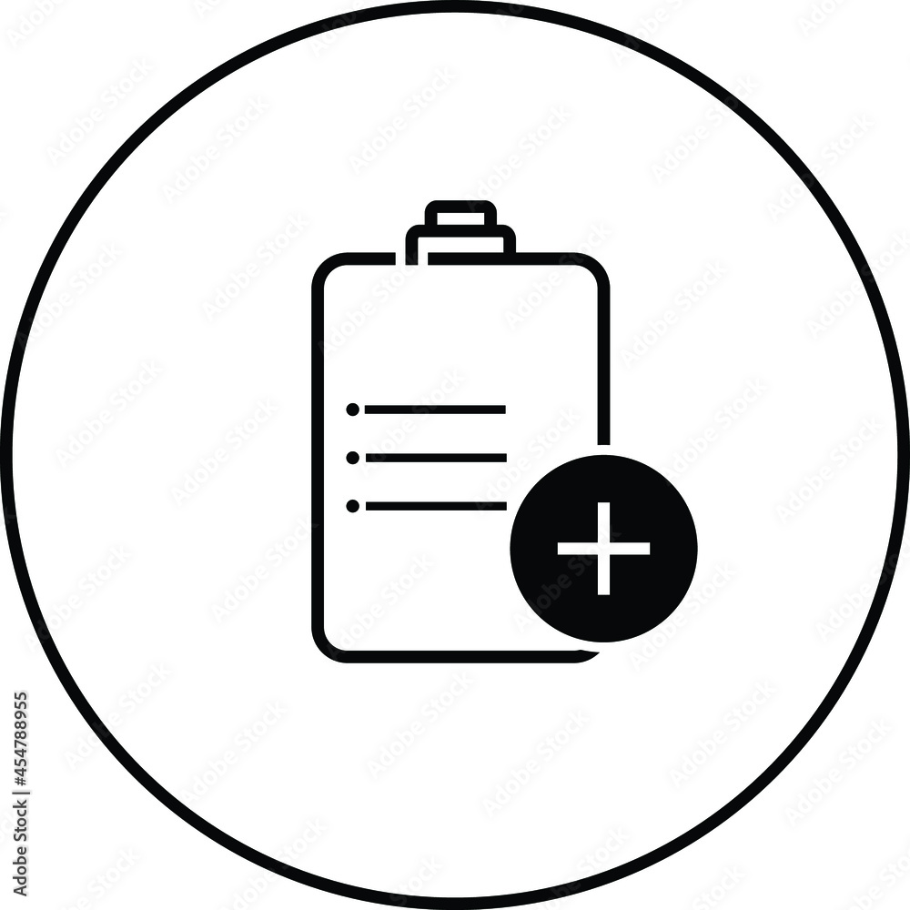medical record icon vector design medical record icon vector design
