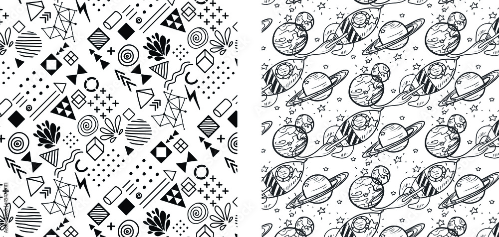 Repeat pattern design, seamless, Flowers, element, art pattern Repeat pattern design, seamless, Flowers, element, art pattern