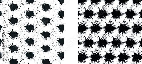 Repeat pattern design, seamless, Flowers, element, art pattern